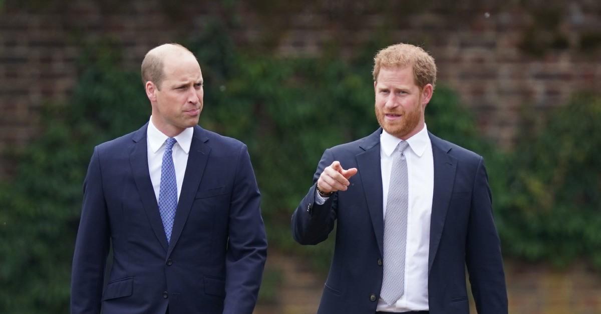 prince william prince harry accused stealing speech