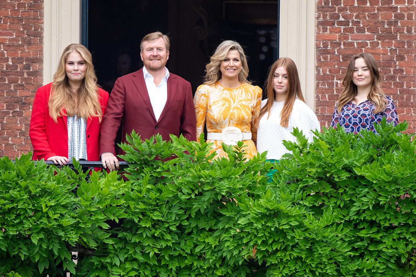 dutch royals during the annual summer photo session