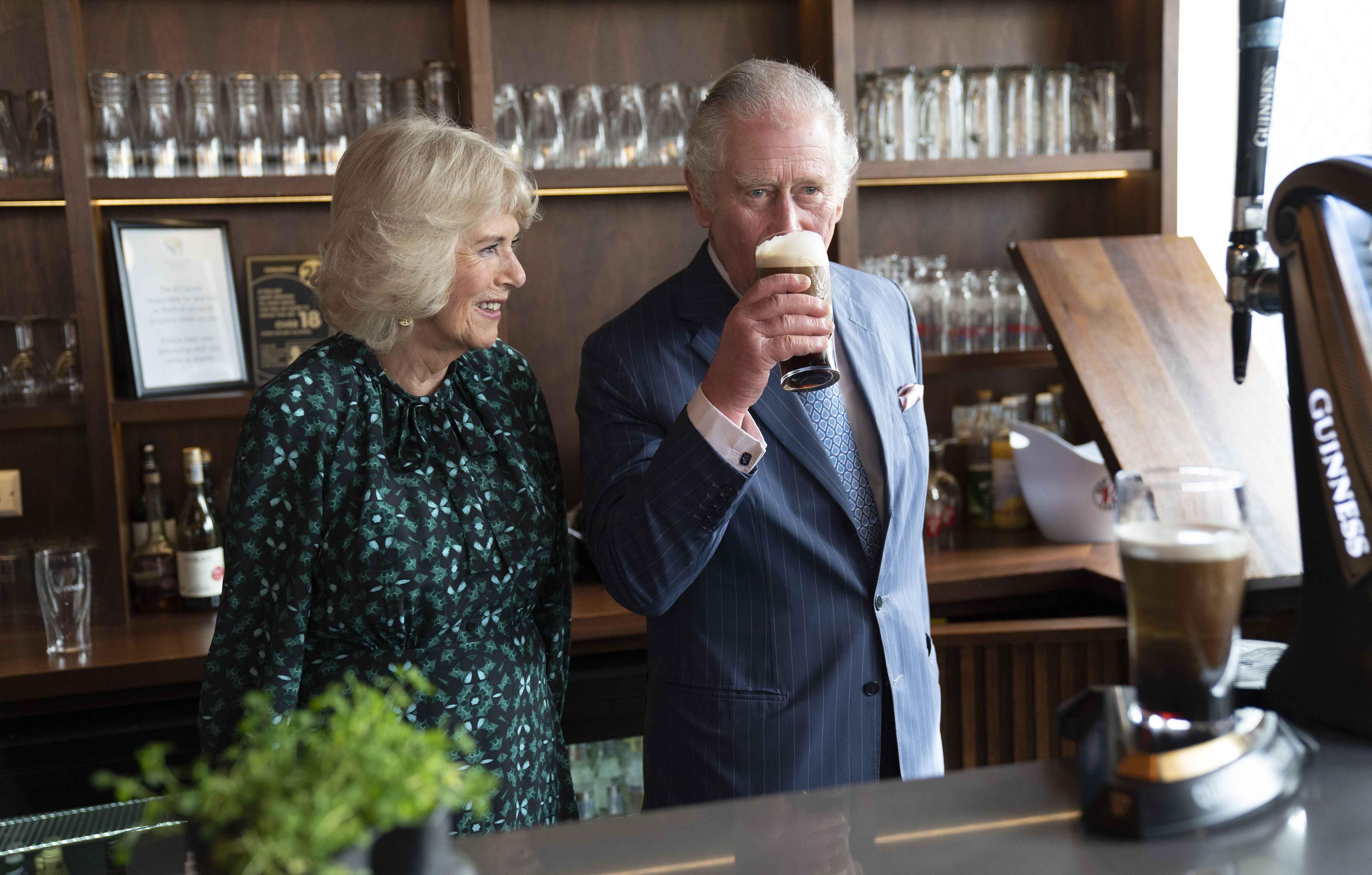 the prince of wales and the duchess of cornwall visited the irish cultural centre