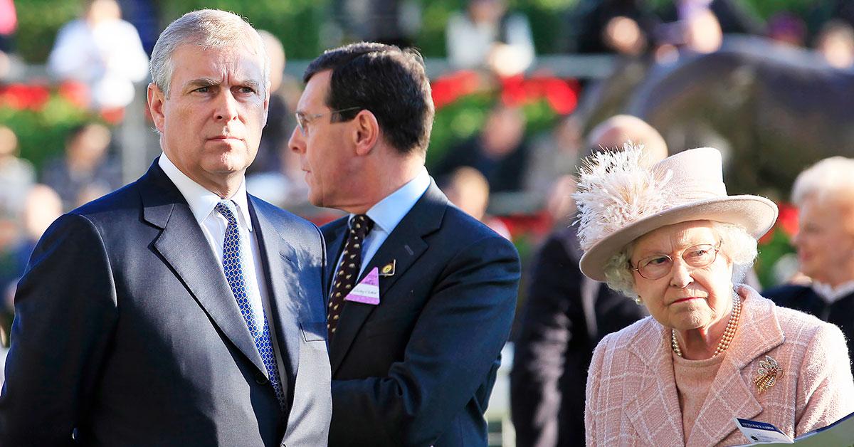 queen elizabeth frantically peddling defend prince andrew following lawsuit tro