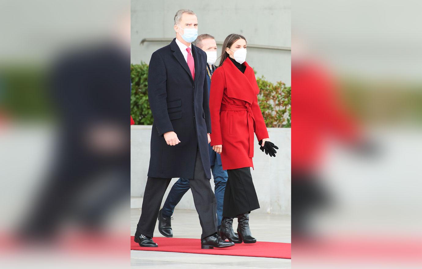 spanish royals depart to sweden for  days state visit