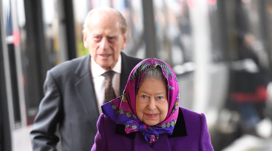 queen talks prince philip