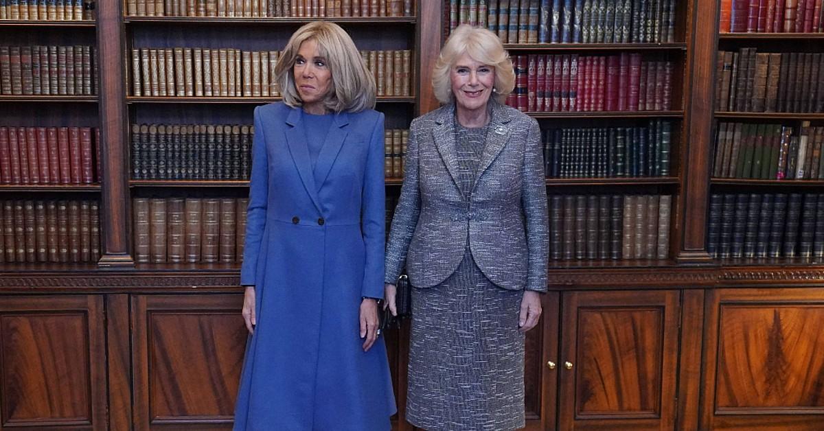 queen camilla brigitte macron attend the entente litteraire prize ceremony