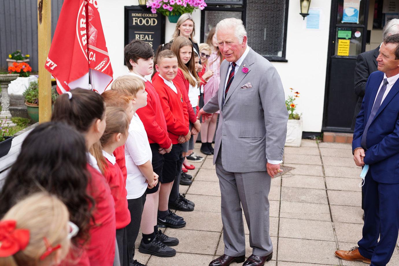 prince charles at sofia gardens cricket ground