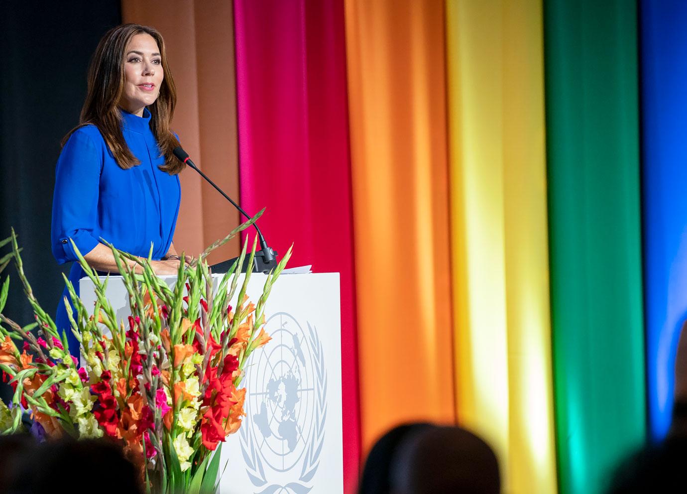 crown princess mary of denmark human rights forum