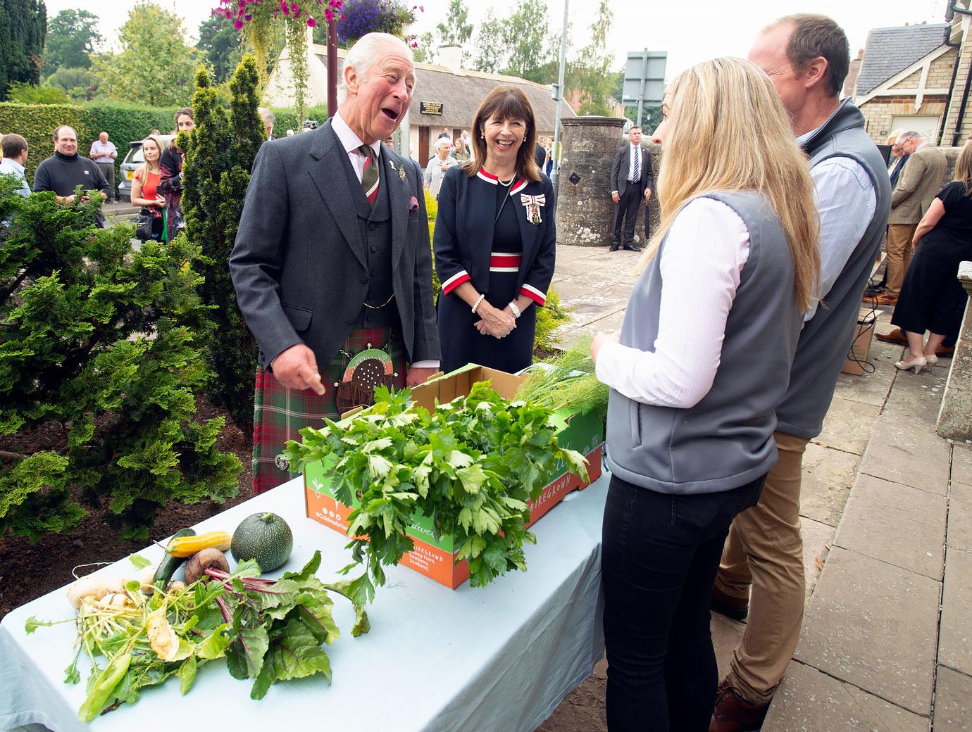 prince charles duchess camilla scotland alloway main street robert burns cottage south ayrshire womens aid