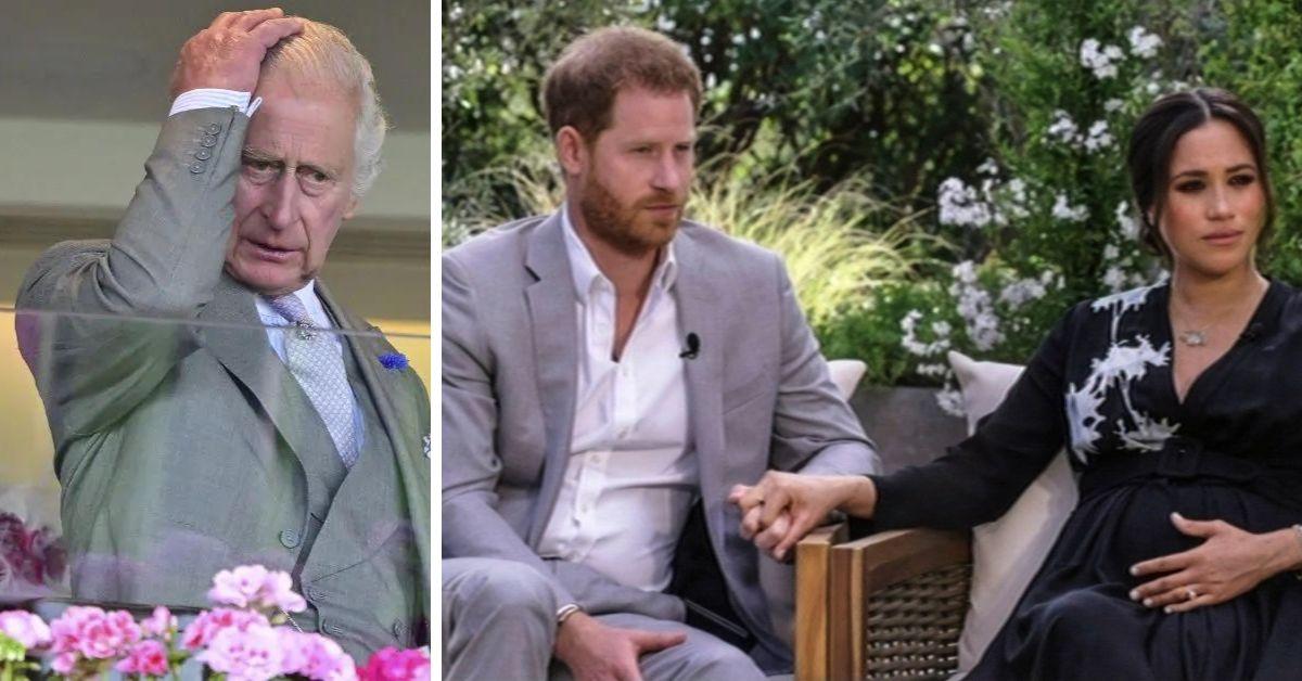 king charles iii prince harry and meghan markle