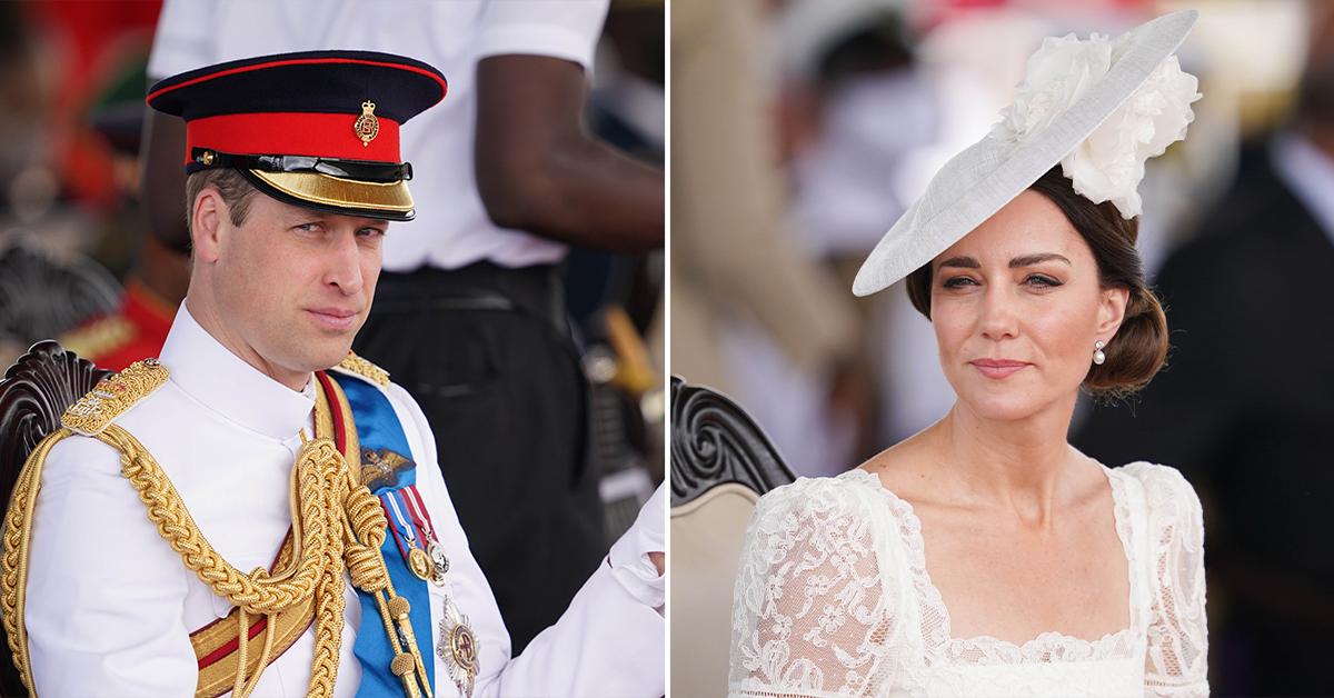 the duke and duchess of cambridge attend the inaugural commissioning parade pp