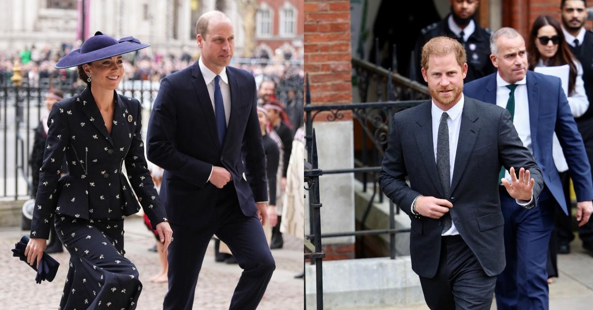 prince william kate middleton no effort see prince harry uk visit