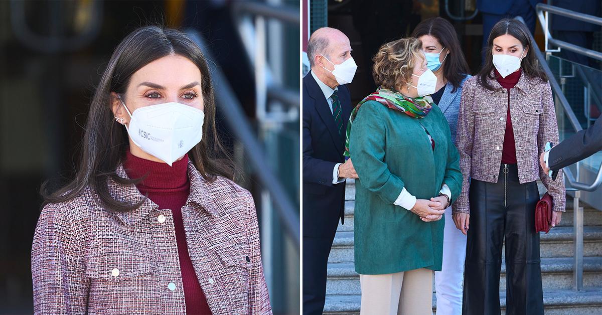 queen letizia attends meeting with women scientists and entrepreneurs pp