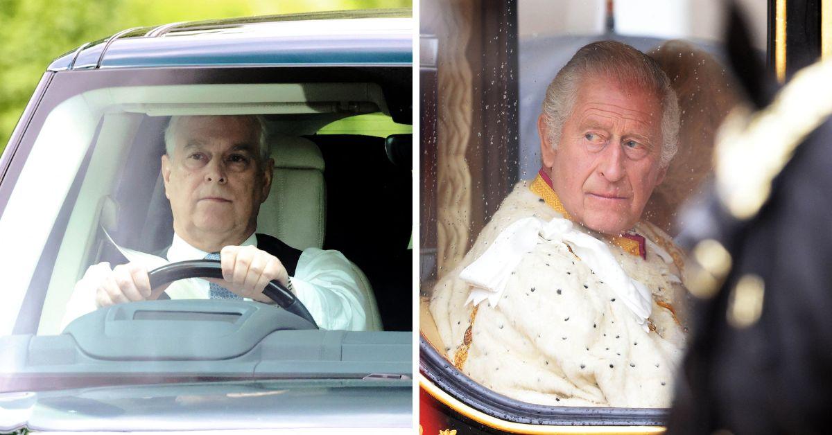 prince andrew and king charles