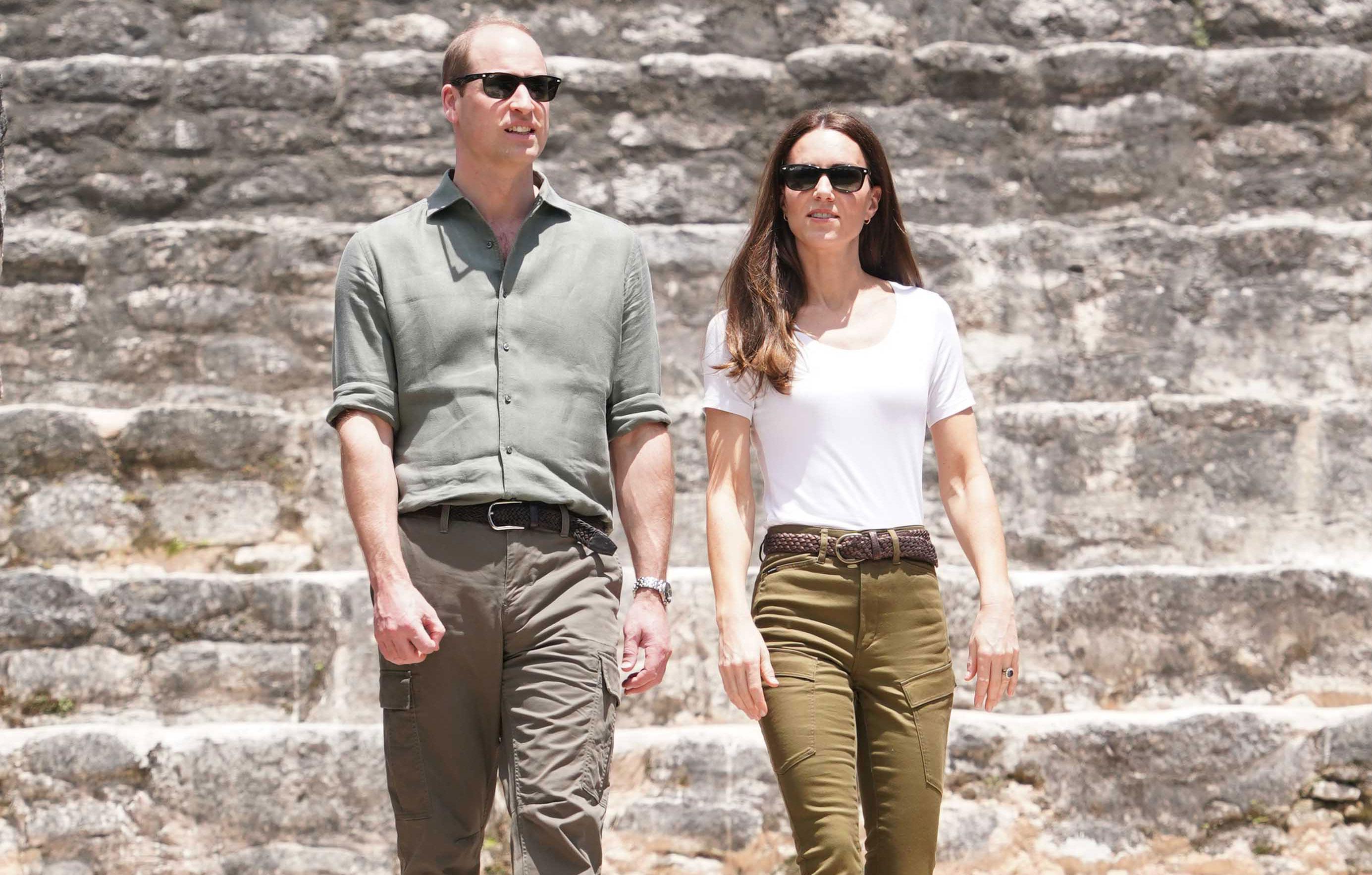 william and kate in belize