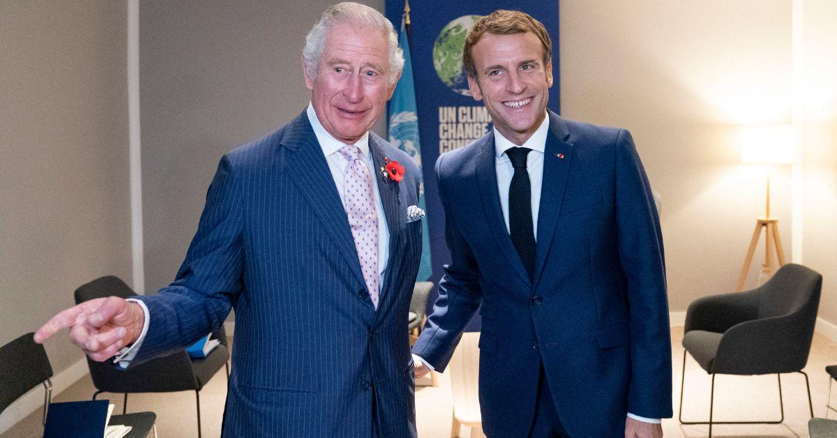 prince charles and president emmanuel macron