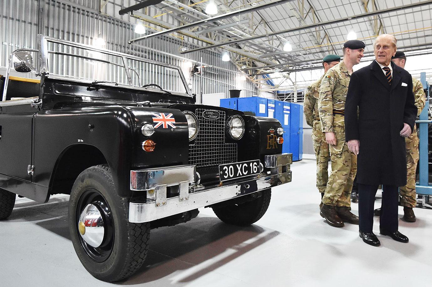 royal family reveals prince philip custom land rover hearse ahead funeral tro