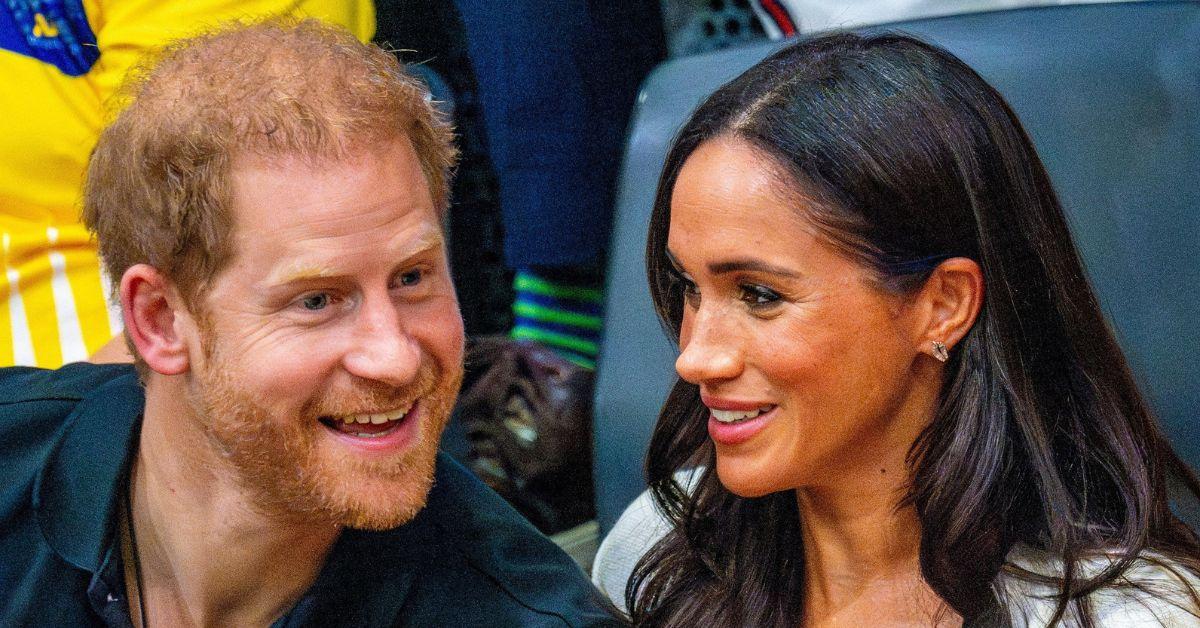 prince harry and meghan markle at the invictus games