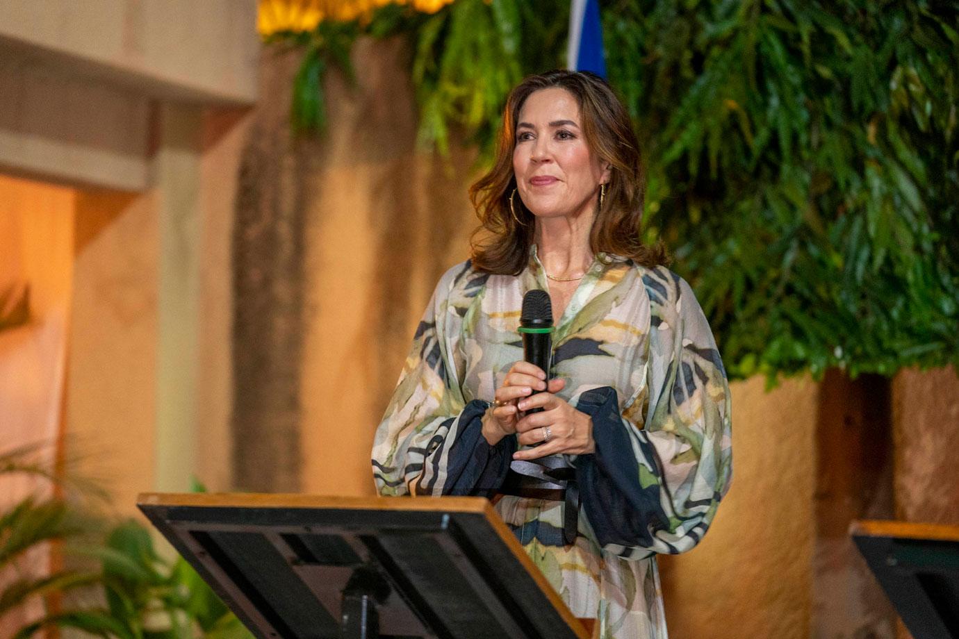 crown princess mary visits burkina faso