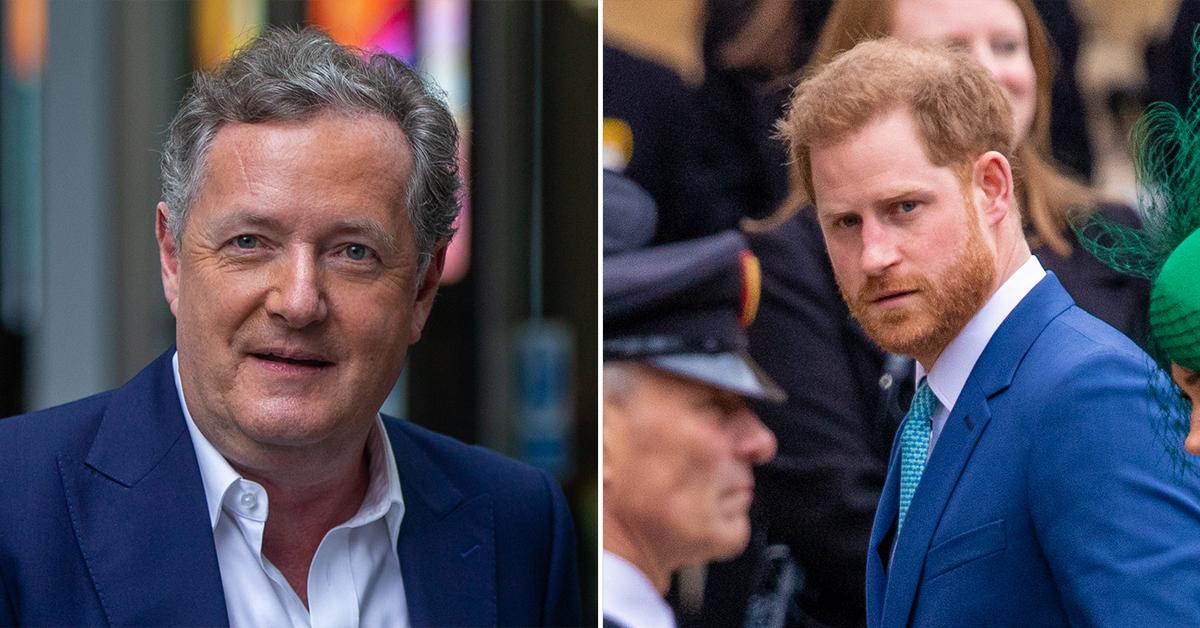 piers morgan prince harry lying greedy chancer betraying family pp