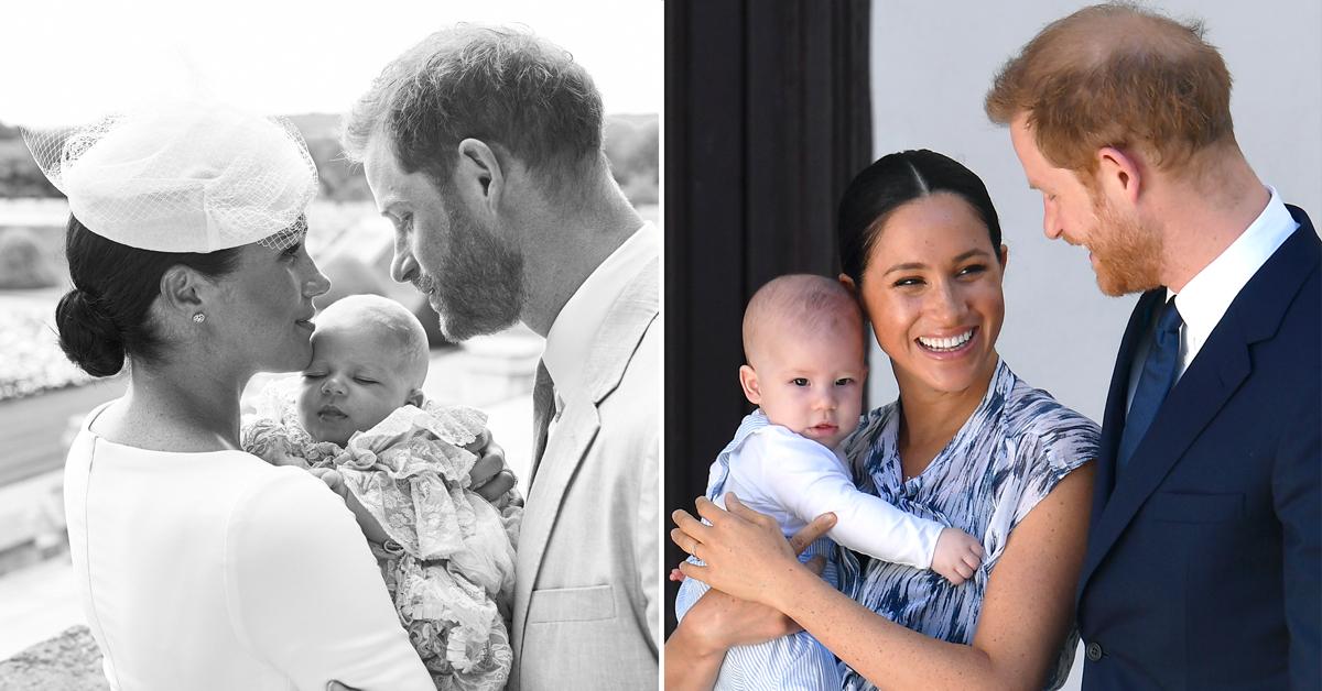 archie turns  see the cutest photos of prince harry and meghan markles son