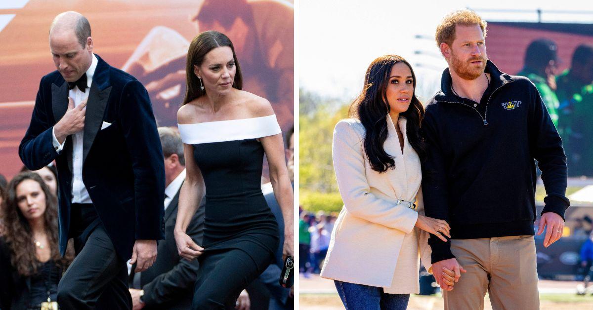 prince william kate middleton meghan markle and prince harry