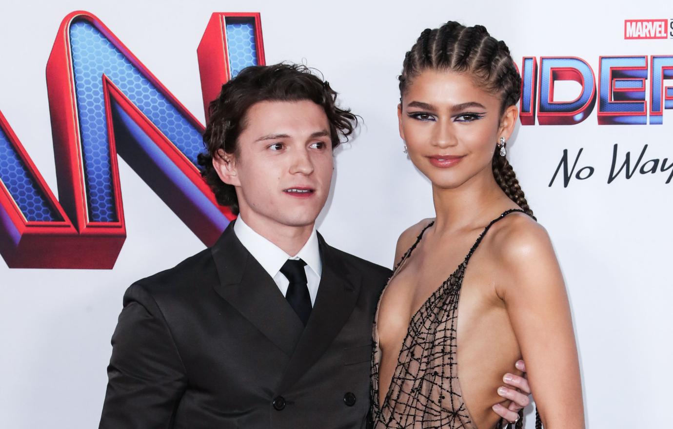 meghan markle prince harry secretly met zendaya tom holland