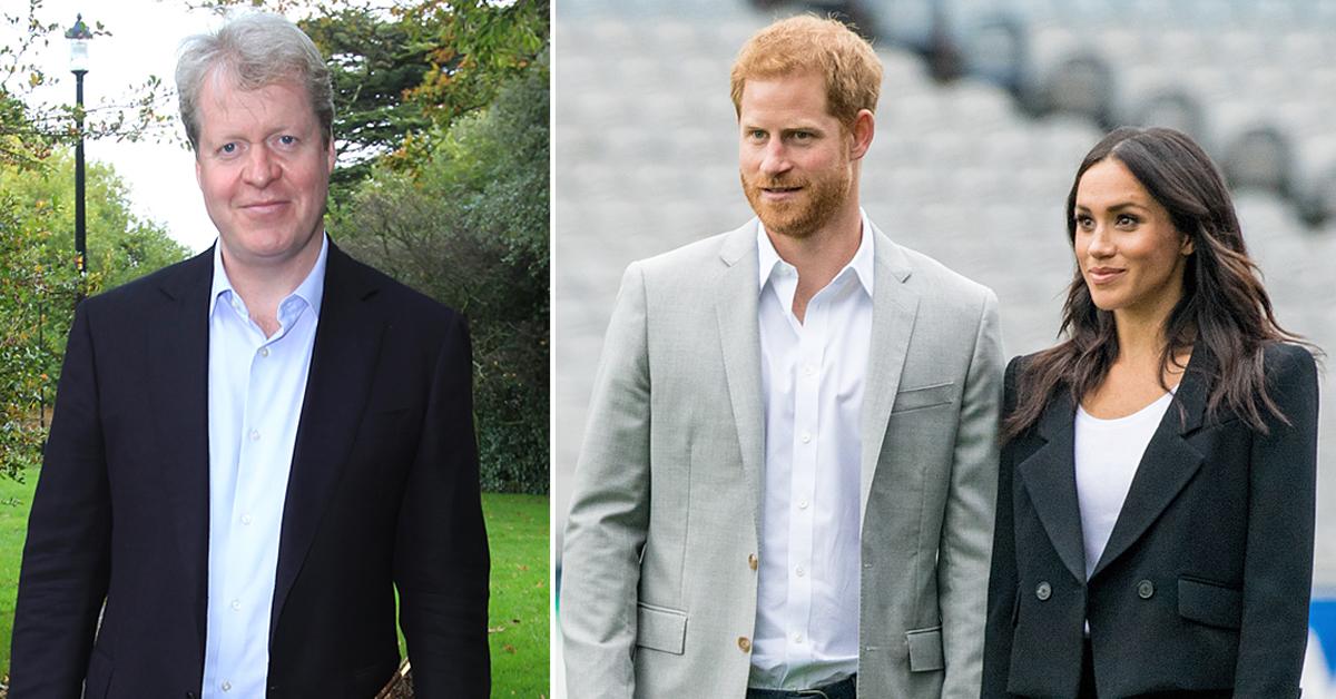 princess diana brother charles spencer genuinely looks forward meeting meghan markle prince harry daughter