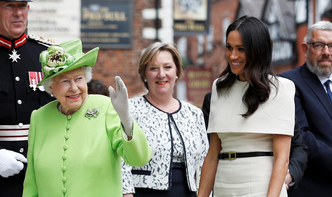 Queen Elizabeth 'Understands' Why Meghan Markle 'Can't Travel' To
