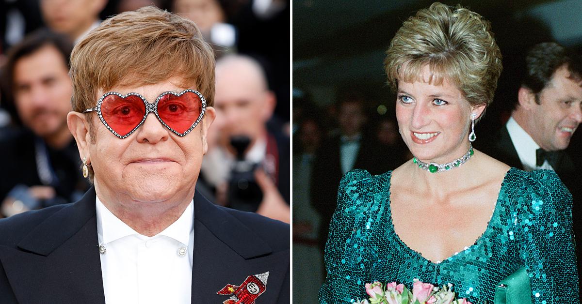 elton john forced to decline invite to princess diana memorial event after hip replacement surgery