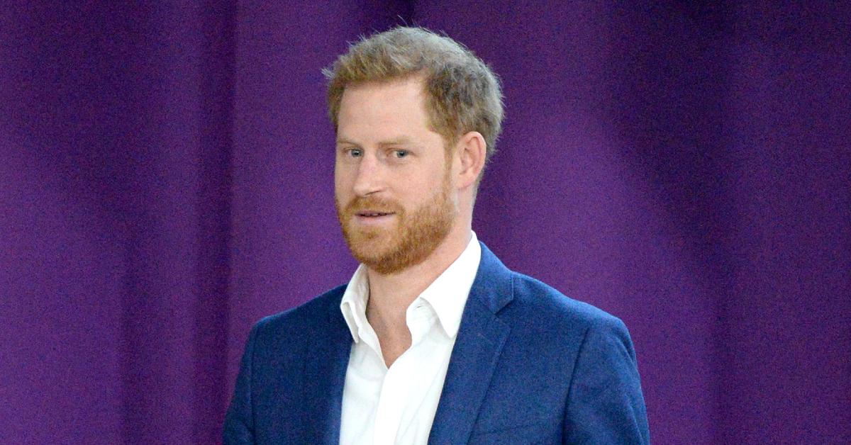 prince harry therapy