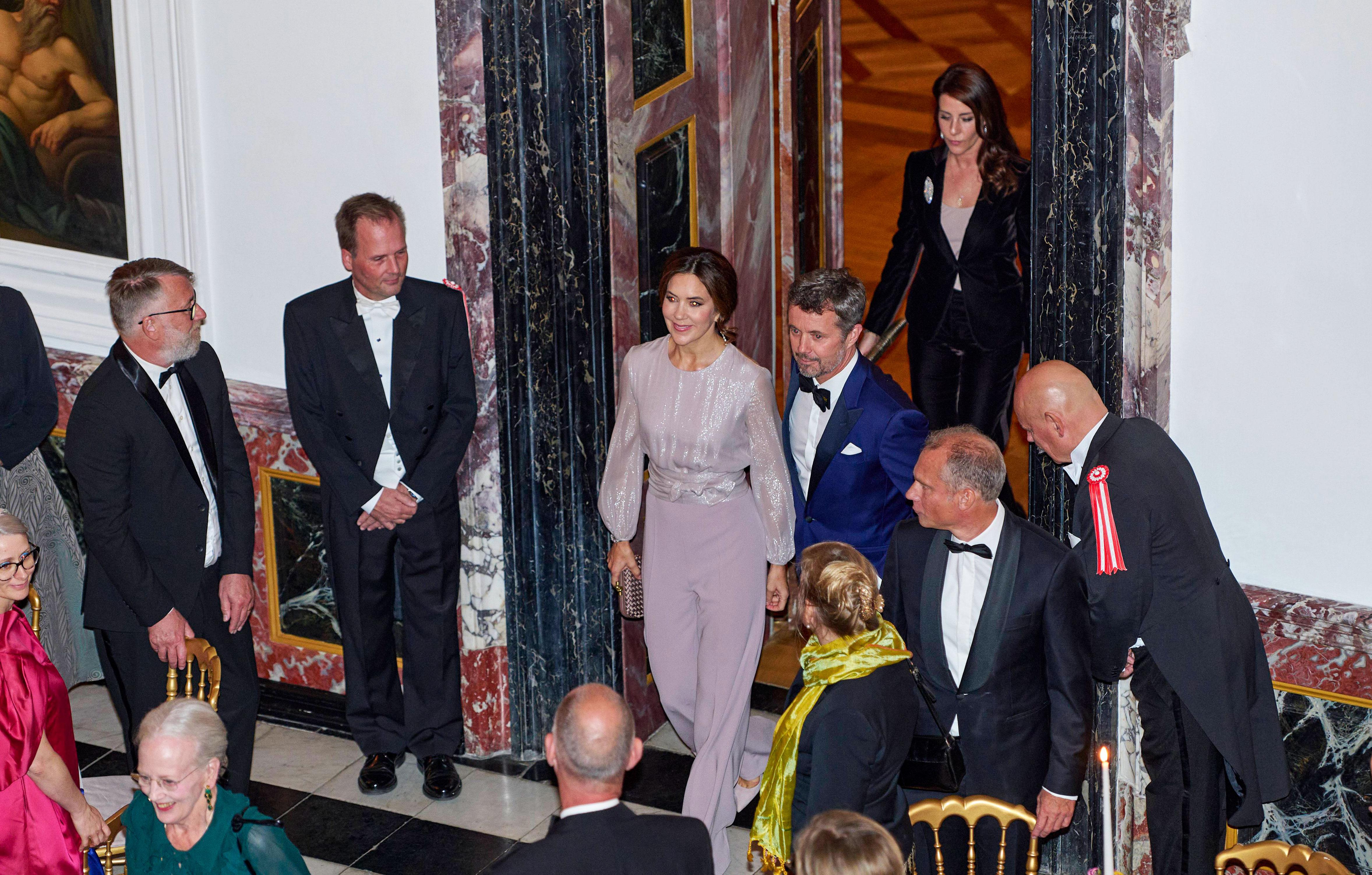 royal dinner at fredensborg royal palace