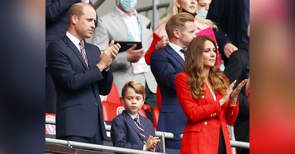 prince george begged prince william take him soccer match tro