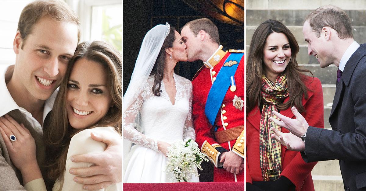 Kate Middleton And Prince William's Cutest Photos Over The Years