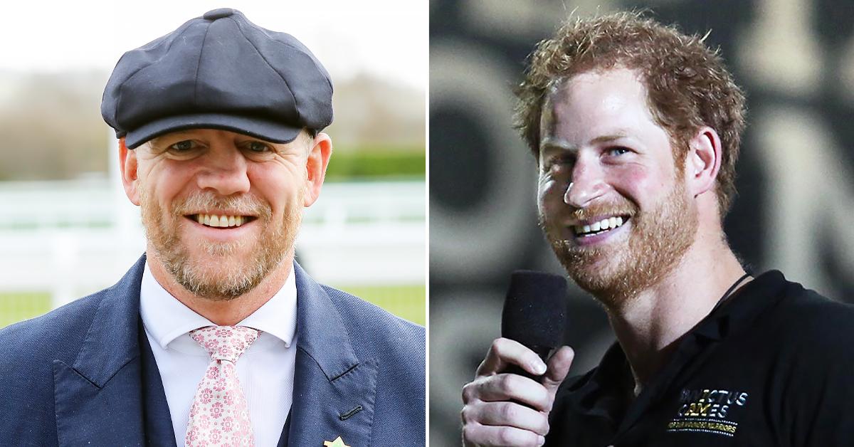 mike tindall jokes throw few punches prince harry tro