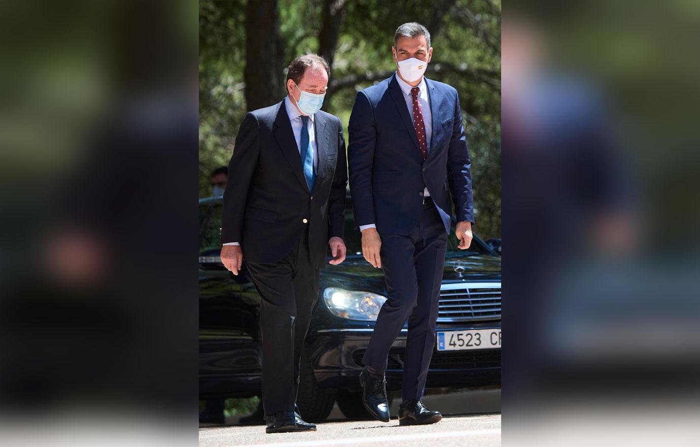 king felipe vi attends an audience with pedro sanchez