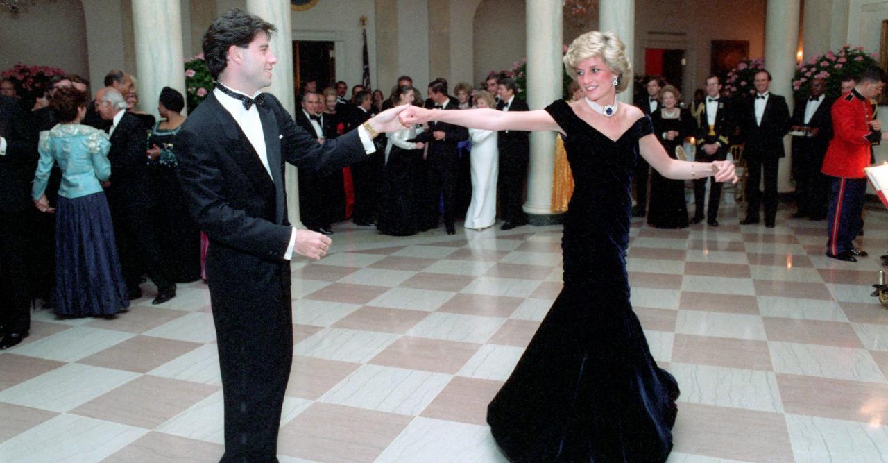 john travolta recalls the night he danced with princess diana