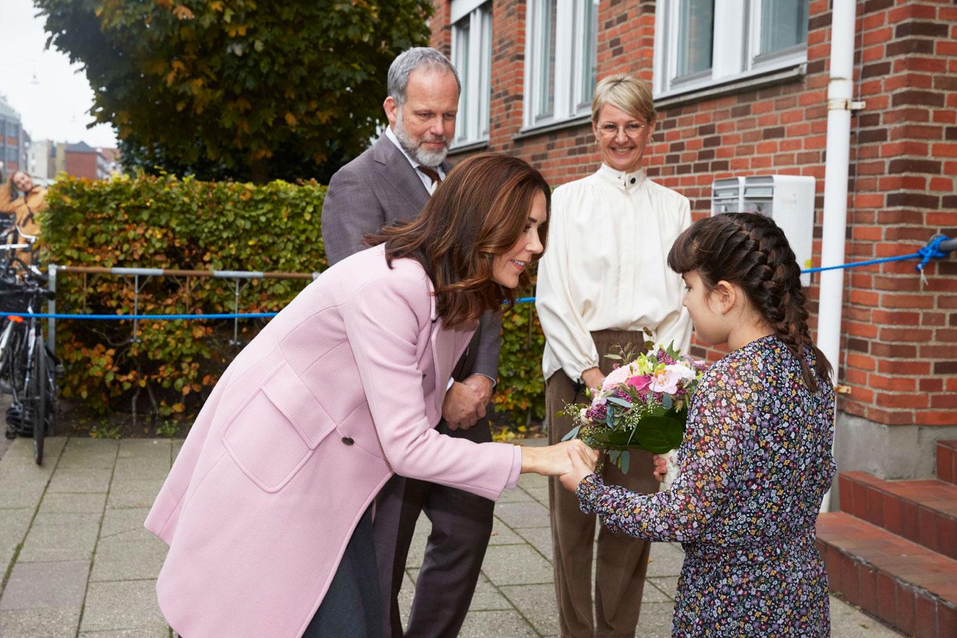 crown princess mary attends an event marking the th anniversary of the psychiatry foundation