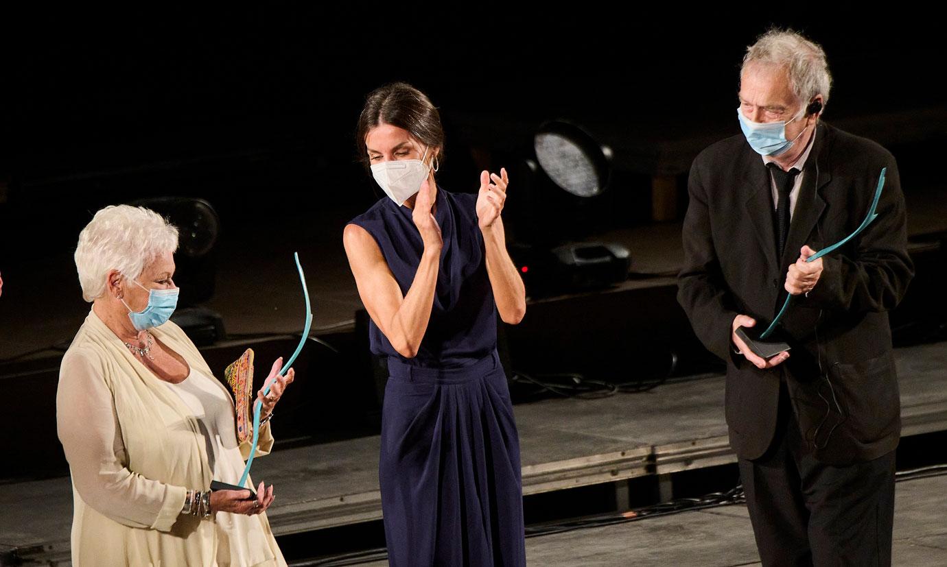 judi dench and queen letizia attend closing gala of the th edition of the atlantida mallorca film fest