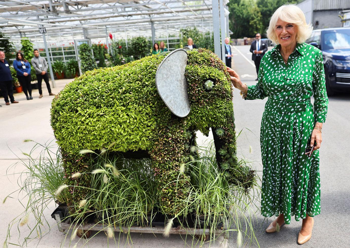 prince charles and duchess camilla visit royal parks in london