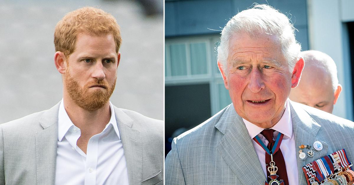 Prince Harry Blames Dad Prince Charles For Letting Him Suffer