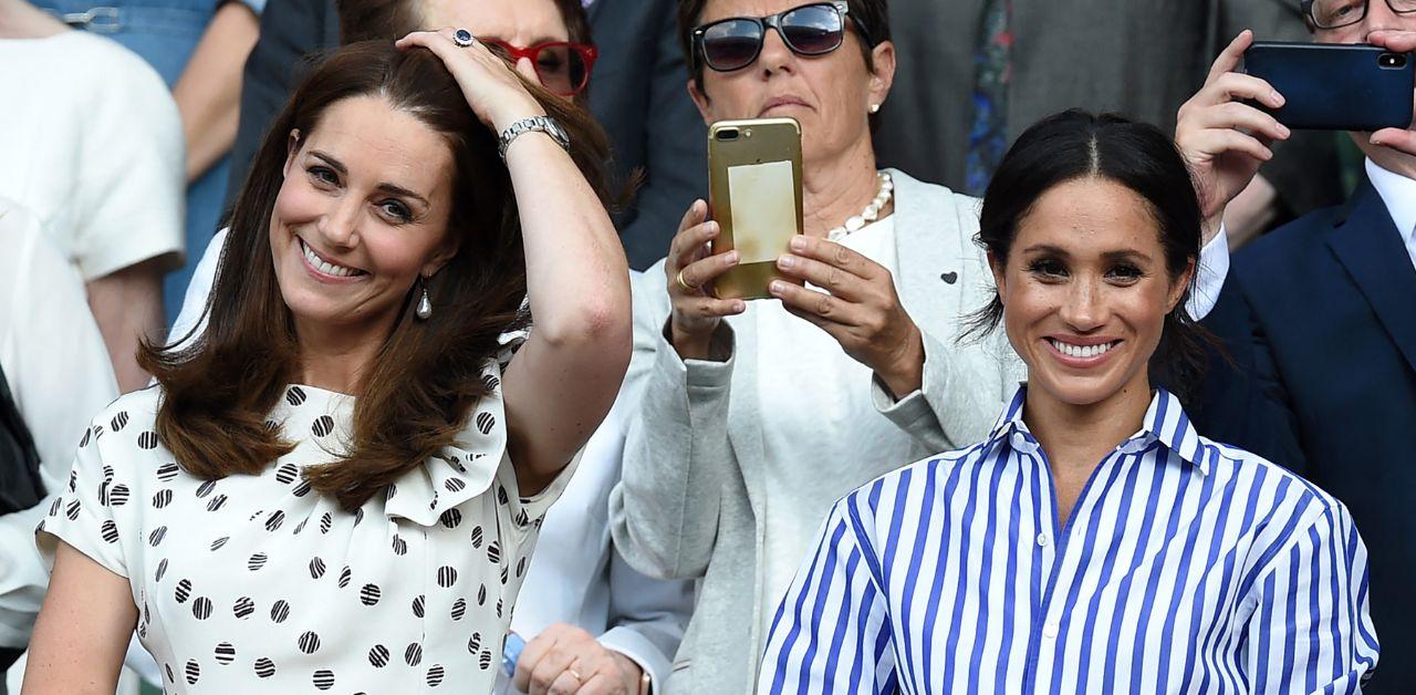 meghan markle kate middleton were once cordial