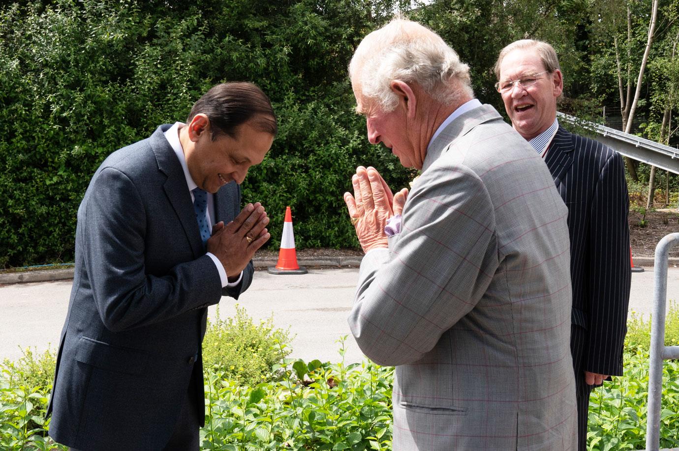 the prince of wales visited riversimple factory and healing center