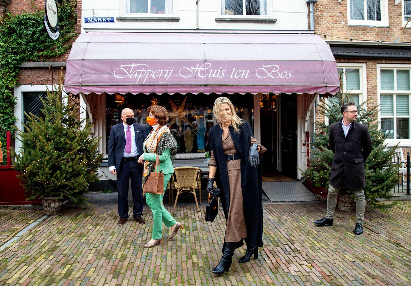 queen maxima visits catering entrepreneurs