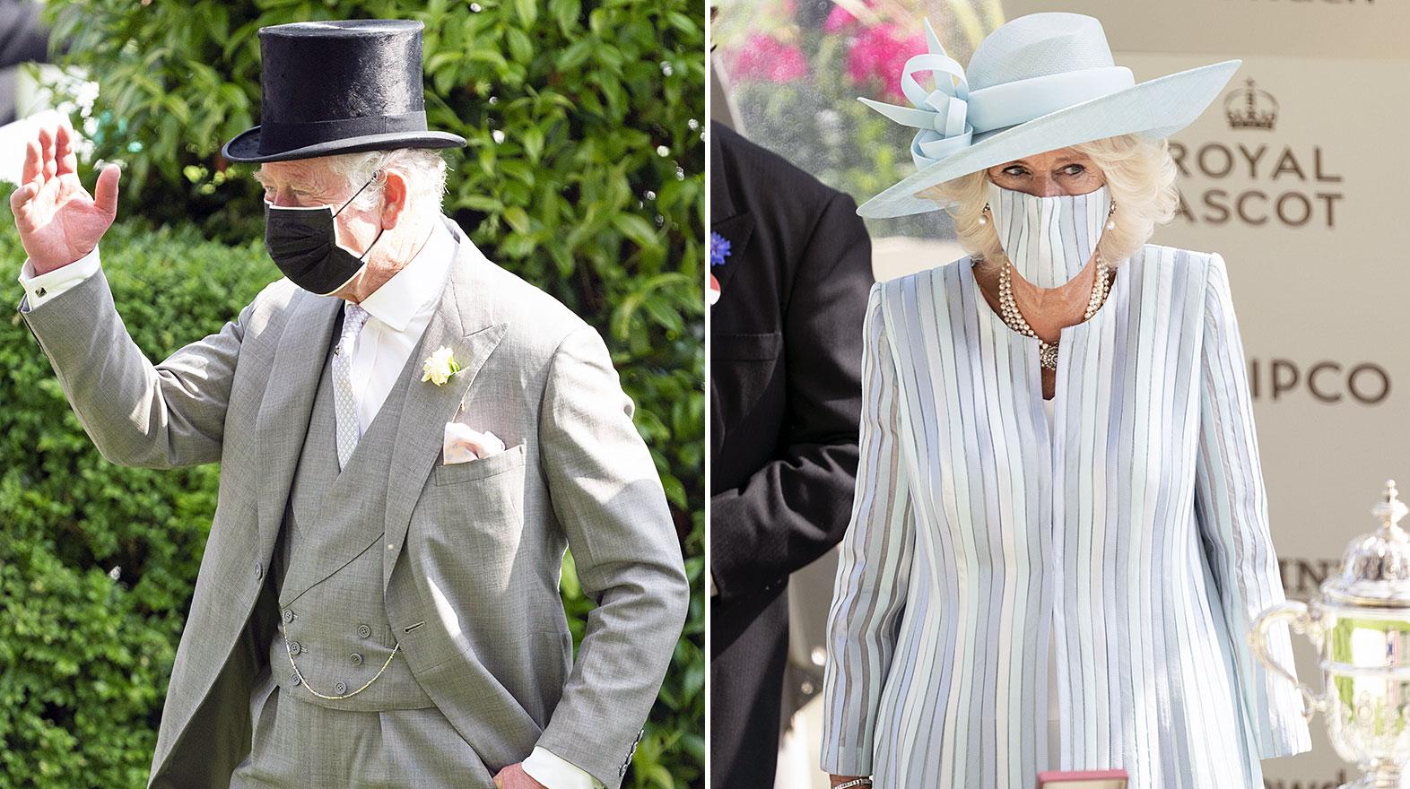 prince charles and duchess camilla royal ascot  day one