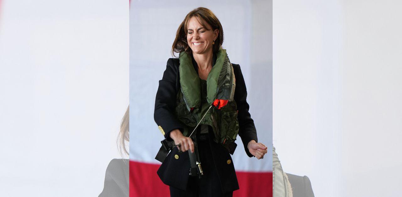 kate middleton first apperance using honorary title