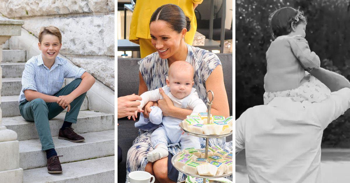 prince george meghan markle prince archie and princess lilibet diana