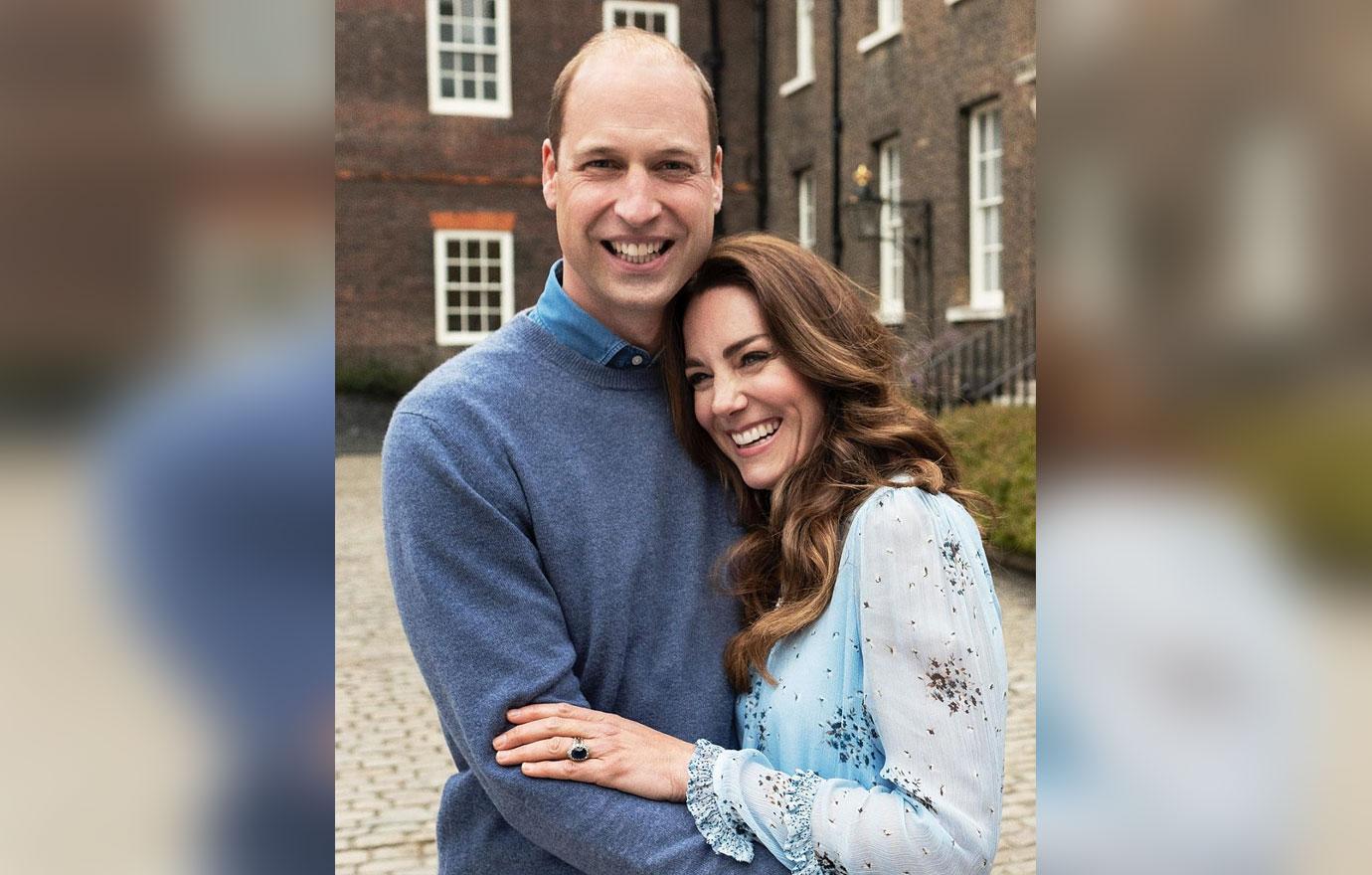 kate middleton prince william cuddle laugh two new photos ahead th wedding anniversary