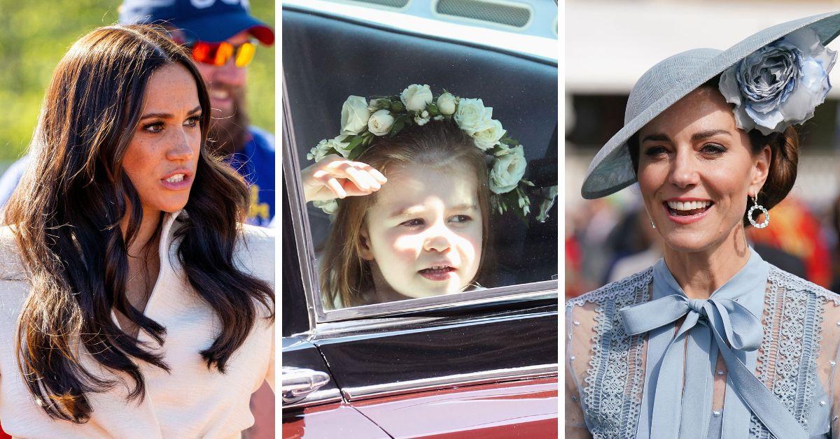 meghan markle princess charlotte and kate middleton