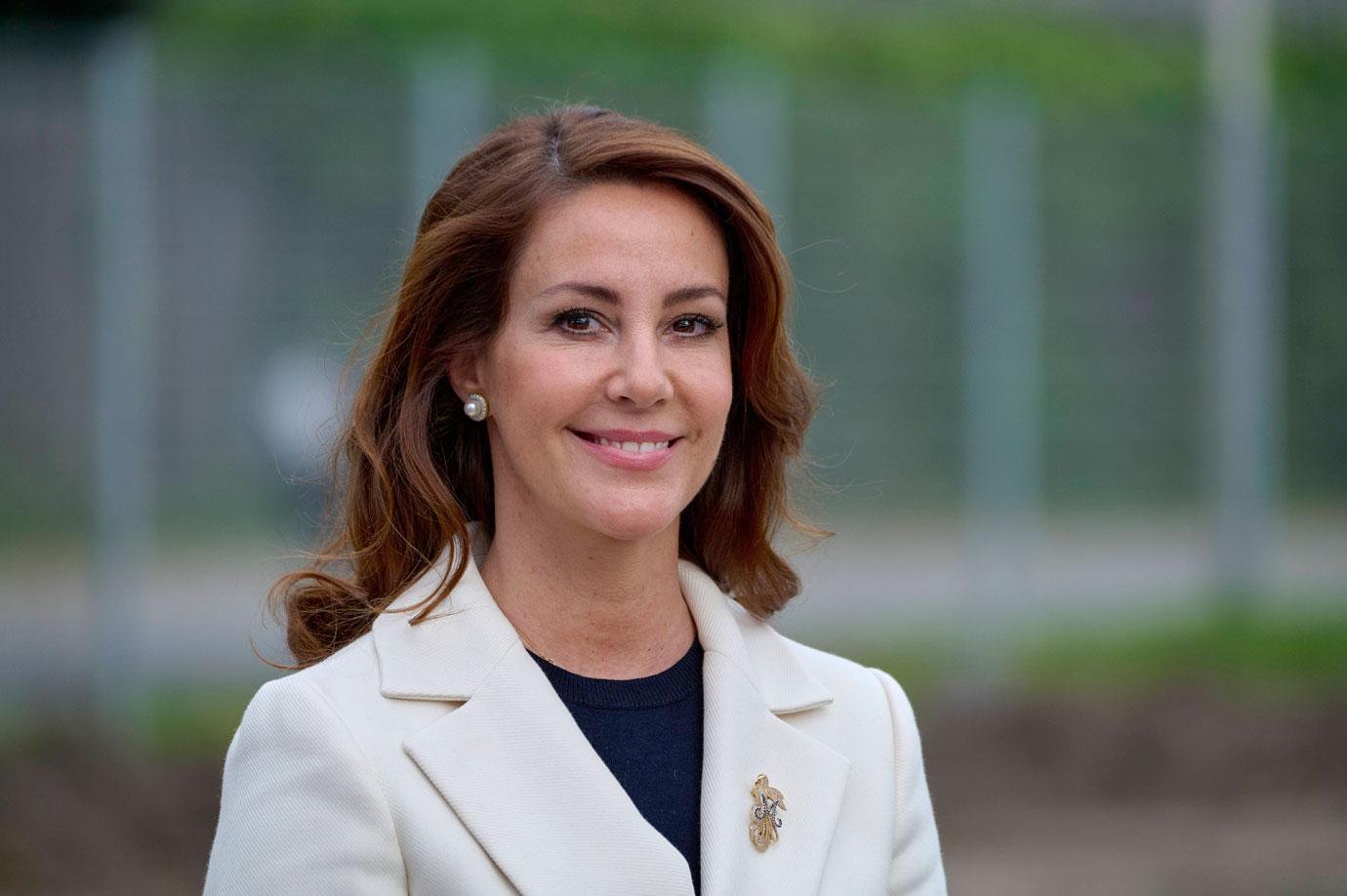 princess marie of denmark breaks ground for new school