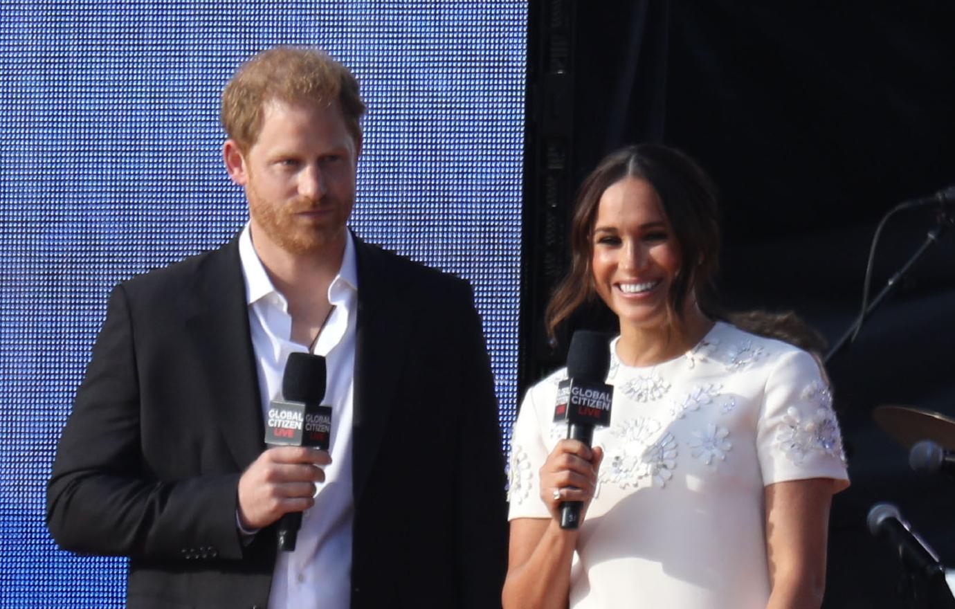 meghan markle prince harry still treated like royalty have big entourage