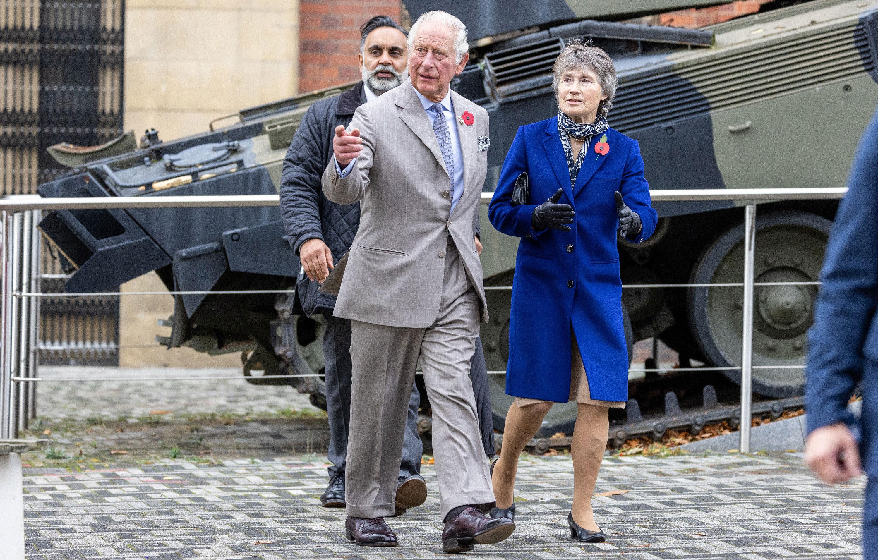 prince charles and cheryl tweedy visit cheryls trust centre