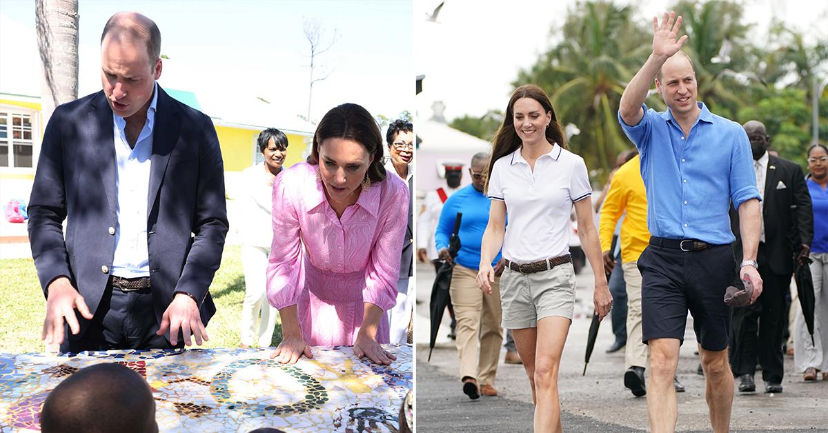 kate middleton prince william caribbean tour pp